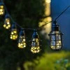 LED lauko girlianda su saulės baterija IP44 1xAA/1.2V Ni-MH 10vnt./šilta balta