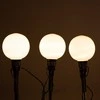 LED lauko šviestuvas su saulės baterija IP44 10vnt./1.2V Ni-MH spalvota