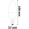 LED lemputė Avide Smart 4.9W RGB+W E14 su pulteliu