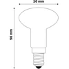 LED lemputė AVIDE, E14, R50, 4W (=34W), 2700K, 220-240V, 390 lm, 160°