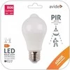 LED lemputė Avide 8.8W A60 E27 4K PIR sensor
