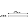 LED lemputė AVIDE, T8, G13, 9W, 4000 K, 900 lm, 240 °, 60 cm