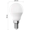 LED lemputė Mini Globe E14 Emos 4.2W/470lm 6000K