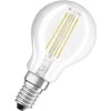 LED lemputė OSRAM Filament, E14, P60, burbuliukas, 5,5W, 2700K, 806lm, non-dim,skaidri