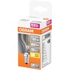 LED lemputė OSRAM Filament, E14, P60, burbuliukas, 5,5W, 2700K, 806lm, non-dim,skaidri