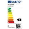 LED lemputė OSRAM Filament, E27, B40, žvakės formos, 4,8W, 2700K, 470 lm, dim, skaidri