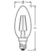 Candellux LED lemputė Vintage 1906© LED 22 2.5 W/2400K E14