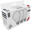 Avide LED lemputės 10W A60 E27 3000K, 3 vnt.