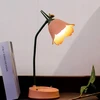 LED naktinis lempa Stalinė lempa Reguliuojamo ryškumo lempa su įkraunama baterija