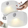 LED NAKTINIS LEMPAS, JUDESIO JUTIKLIS, VEIKIMAS BATERIJA, SIENAI, LIPIJUS, LAIPTAMS