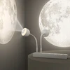 LED NAKTINIS LEMPAS MOONLIGHT PROJEKTORIUI 3 USB REŽIMAI + nuotolinio valdymo pultas 3 STAIGŲ LAIKMATIS