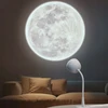 LED NAKTINIS LEMPAS MOONLIGHT PROJEKTORIUI 3 USB REŽIMAI + nuotolinio valdymo pultas 3 STAIGŲ LAIKMATIS
