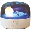 LED naktinis šviestuvas HENSKE MOON, dimeriuojamas