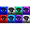 LED NIGHT LAMP Futbolo Pilot futbolo kamuolys su pavadinimo numeriu 3D marškinėliai