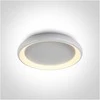 Lubinis šviestuvas Bikuvalt 50W LED plafonas, baltas, 2700/3000/4000K, dimeriuojamas, 61cm, 62144N/W/V