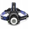 LED PRIEKINIS LEMPAS SU ZOOM BATERIJA 18650 REGULIUOJAMO KAMPO RINKINYS