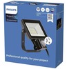 LED prožektorius PHILIPS, IP65, 20W, 3000K, 1800lm, su judesio davikliu, juodos sp., 14x5,4x15,3 cm