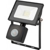 LED prožektorius SPECTOR LIGHT, IP44, 10 W, 4000 K, 800 lm, su judesio davikliu, juodos sp.