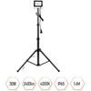 LED prožektorius su stovu SPECTOR LIGHT Tripod, IP65, 30 W, 2400 lm, h1,6 m