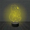 LED stalinis šviestuvas su graviravimu WINNIE THE PUOH