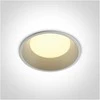 Bikuvalt 12W LED įleidžiamas šviestuvas, baltas, 3000/4000/5000K, 10109D/W/V