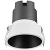 Bikuvalt 10W LED įleidžiamas šviestuvas TWIST PRO 93mm, baltos/juodos sp., 3000K