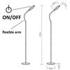 LED toršeras G.LUX, 12W, 3000-5000K, 1100lm, dimeriuojamas, juodos spalvos