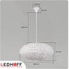 Ledhoff Lampa sufitowa wisząca LED balta E27 chmurka ŻYRANDOL do pokoju dziecka
