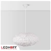 Ledhoff Lampa sufitowa wisząca LED balta E27 chmurka ŻYRANDOL do pokoju dziecka