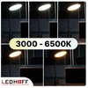 Ledhoff Lampka na biurko LED do czytania 3 barwy światła nocna biurkowa DOTYK LAMPA