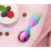 LEKKABOX SPORK plieno šaukštas, Rainbow