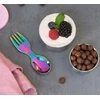 LEKKABOX SPORK plieno šaukštas, Rainbow
