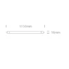 16W LED lempa T5, 4000K, 9016LA/C