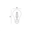 1,3W LED lemputė FMB, E27, 2700K