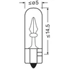 OSRAM Automobilinės lemputės 1.2W 12V W2x4.6D 2vnt