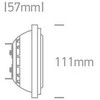 13W LED lemputė, R111, 3000K, 7513A/W