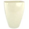Leni Dekoratyvinis gėlių vazonas orchidėjai Quarta 14cm baltas