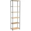 Fotelis Home4You Lentyna HARPER 50x30xH180cm Juoda/Ruda
