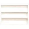 Fotelis Home4You Lentyna LESTER 48x10xH36cm Baltas melaminas