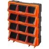 Lentyna su 12 atvirų dėžių smulkmenoms LT Tactix 46x36x12cm