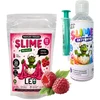 Leo Creative SLIME SET kvapioji avietė be klijų, „pasidaryk pats“ pudra 20 gleivių + aktyvatorius