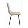 Leobert Kėdė LAVA, šviesiai smėlinė, 90 × 43 × 51 cm