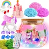 Leopard CREATIVE SET vienaragis MAGICAL TERRARIUM DIY CRYSTAL LAMP nuotolinio valdymo pultas