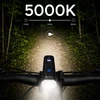 Lertz Galingas DVIRAČIO PRIEKINIS LEMPAS LED 5000K žibintuvėlis SENSOR LIGHT SENSOR