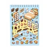 Letilo 3D Capybara Scrapbook Roombox DIY Mini House Miniatiūrinis namas x8