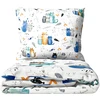 Letto Patalynė 100x160 + 40x60 DZIECIĘCA DO ŁÓŻECZKA BAWEŁNIANA 160x100 KOTY