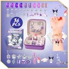 Lewer KUROMI BEADS RINKINYS ELEMENTAI CHARMS PAPUOŠALŲ APYRANKĖMS GAMINTI