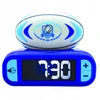 Lexibook Digital alarm clock with 3D rugby ball night light and sound effects