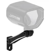 Lezyne E-Bike Aluminum Fork Mount šviesos laikiklis - juodas, aliuminis