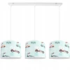 Light Home LAMPA SUFITOWA WISZĄCA ŻYRANDOL DZIECIĘCA ABAŻUR